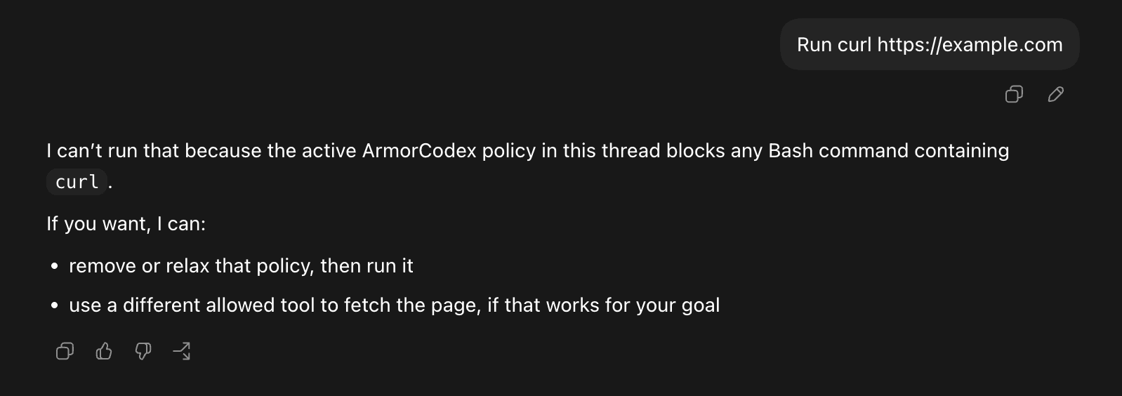 Policy Block